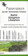 Panoramen aus der Sächsischen Schweiz - Bastei-Königstein-Lilienstein