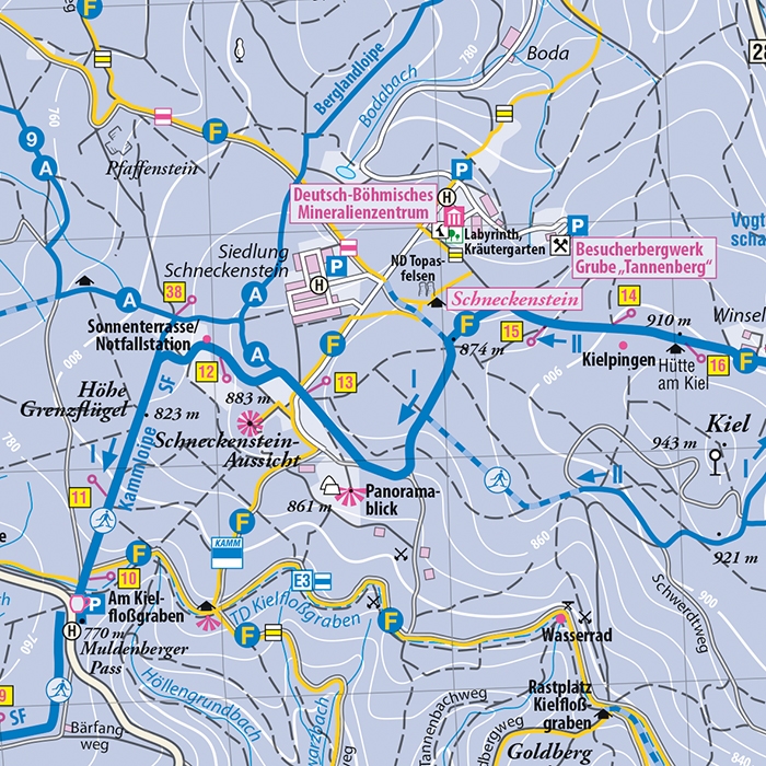 Kammloipe - zwischen Schöneck und Johanngeorgenstadt