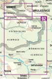 Hintere Sächsische Schweiz - Blatt 2 - Großer Zschand, Hinterhermsdorf