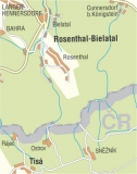 Rosenthal-Bielatal und Umgebung - Hoher Schneeberg - Tyssaer Wände